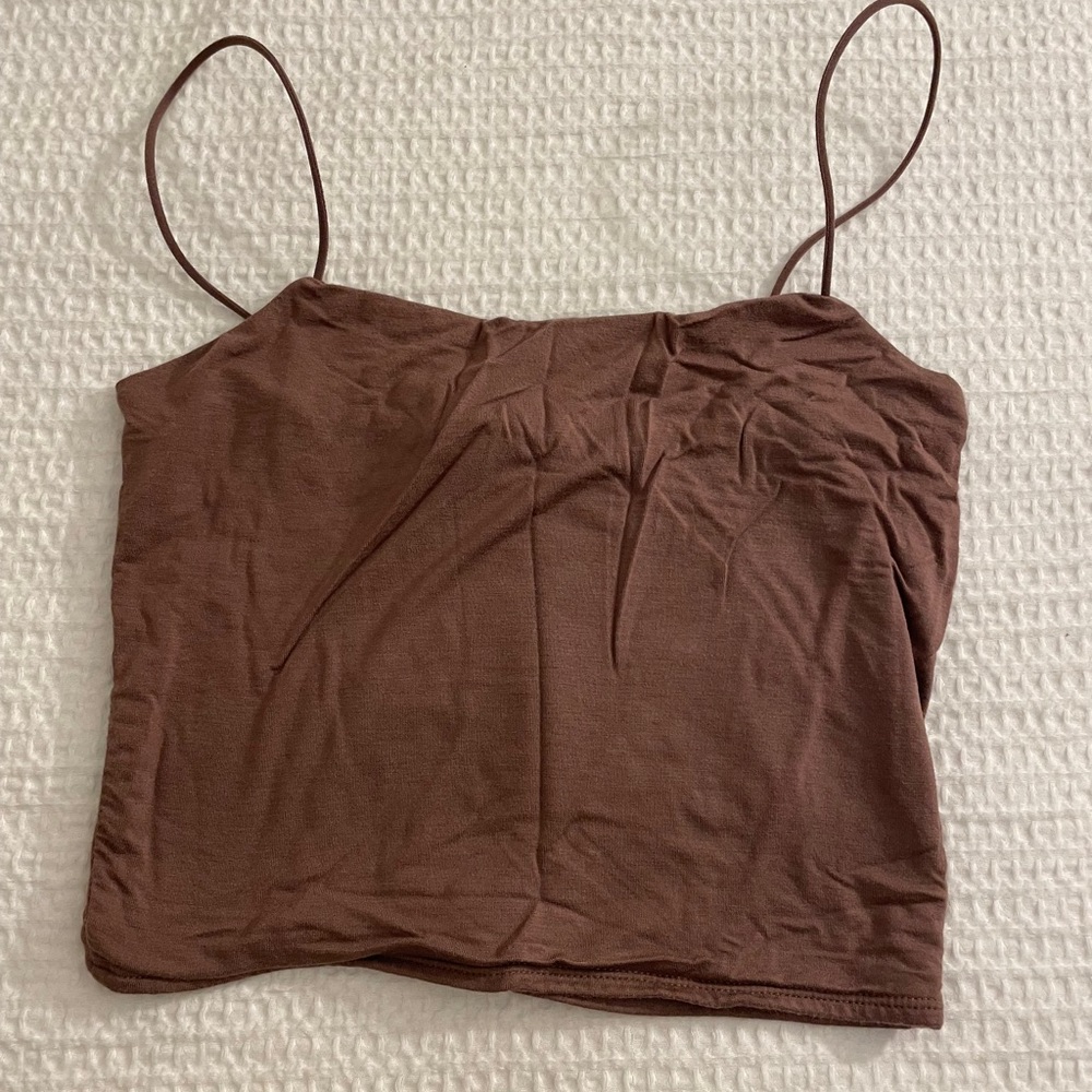 Frankie Phoenix brown tank